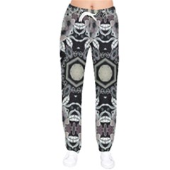 Design C1 Women Velvet Drawstring Pants