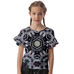 Design C1 Kids  Cut Out Flutter Sleeves by LW323