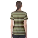 Linear Warm Print Design Women s Sport Mesh Tee View2