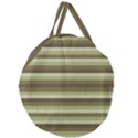 Linear Warm Print Design Giant Round Zipper Tote View2