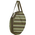 Linear Warm Print Design Giant Round Zipper Tote View3