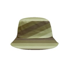 Linear Warm Print Design Inside Out Bucket Hat (kids) by dflcprintsclothing