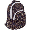 Cool Summer Rounded Multi Pocket Backpack View2