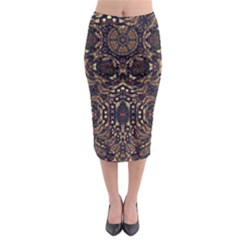 Cool Summer Midi Pencil Skirt by LW323