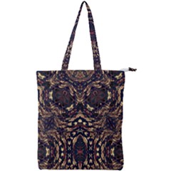 Cool Summer Double Zip Up Tote Bag by LW323