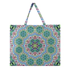 Hawaii Zipper Large Tote Bag by LW323