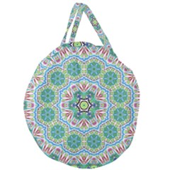 Hawaii Giant Round Zipper Tote by LW323