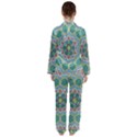 Hawaii Satin Long Sleeve Pajamas Set View2