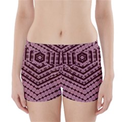 Burgundy Boyleg Bikini Wrap Bottoms