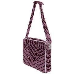 Burgundy Cross Body Office Bag by LW323