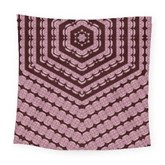 Burgundy Square Tapestry (large)