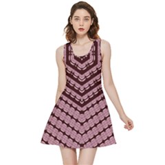 Burgundy Inside Out Reversible Sleeveless Dress