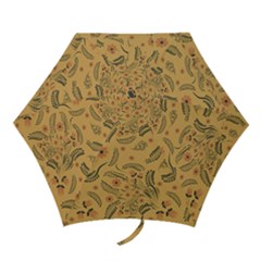 Folk Floral Pattern  Flowers Abstract Surface Design  Seamless Pattern Mini Folding Umbrellas by Eskimos