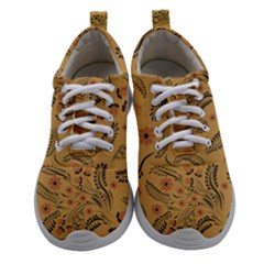 Folk Floral Pattern  Flowers Abstract Surface Design  Seamless Pattern Athletic Shoes by Eskimos