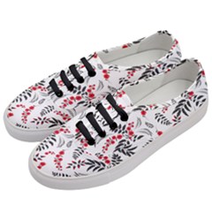 Folk Floral Pattern  Flowers Abstract Surface Design  Seamless Pattern Women s Classic Low Top Sneakers by Eskimos