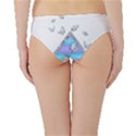 Minimal Holographic Butterflies Hipster Bikini Bottoms View2