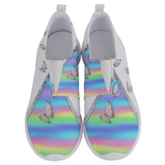 Minimal Holographic Butterflies No Lace Lightweight Shoes by gloriasanchez