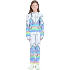 Minimal Holographic Butterflies Kids  Tracksuit by gloriasanchez