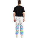 Minimal Holographic Butterflies Men s Elastic Waist Pants View2