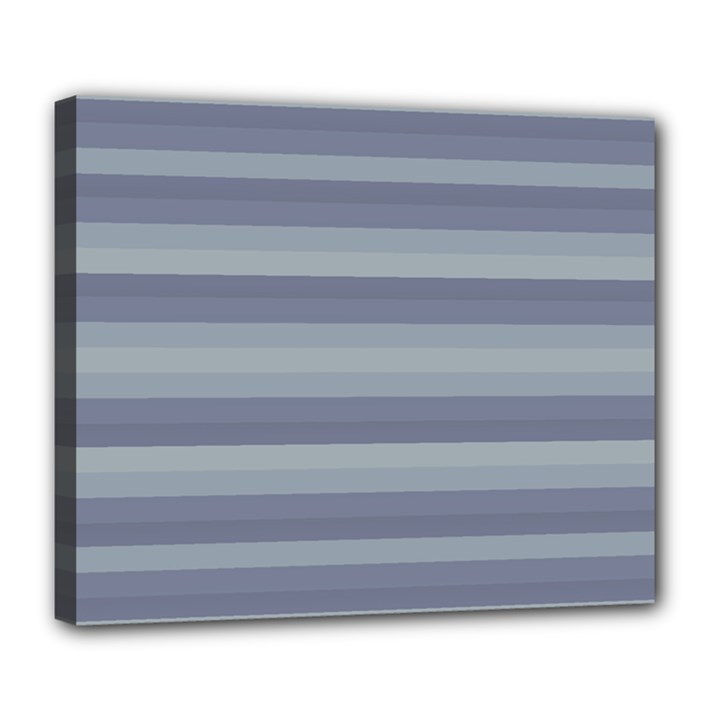 Linear Cold Print Design Deluxe Canvas 24  x 20  (Stretched)