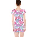 Bright, Joyful Flowers Short Sleeve Bodycon Dress View2