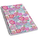 Bright, Joyful Flowers 5.5  x 8.5  Notebook View1