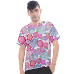 Bright, Joyful Flowers Men s Sport Top by SychEva