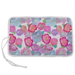 Bright, Joyful Flowers Pen Storage Case (l) by SychEva