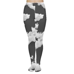 Cumulus Abstract Design Tights by dflcprintsclothing