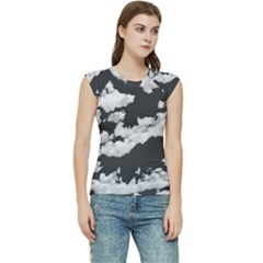 Cumulus Abstract Design Women s Raglan Cap Sleeve Tee by dflcprintsclothing