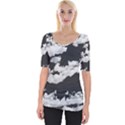 Cumulus Abstract Design Wide Neckline Tee View1