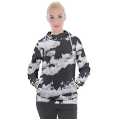 Cumulus Abstract Design Women s Hooded Pullover by dflcprintsclothing