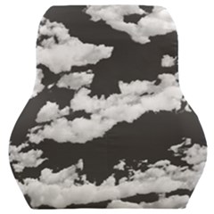 Cumulus Abstract Design Car Seat Back Cushion  by dflcprintsclothing