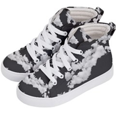 Cumulus Abstract Design Kids  Hi-top Skate Sneakers by dflcprintsclothing