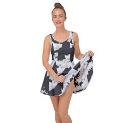 Cumulus Abstract Design Inside Out Casual Dress by dflcprintsclothing