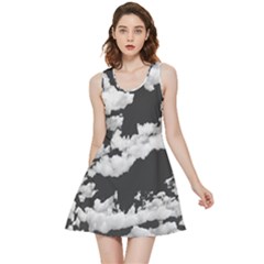 Cumulus Abstract Design Inside Out Reversible Sleeveless Dress