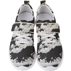 Cumulus Abstract Design Men s Velcro Strap Shoes by dflcprintsclothing