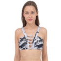 Cumulus Abstract Design Cage Up Bikini Top View1