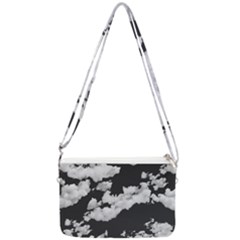 Cumulus Abstract Design Double Gusset Crossbody Bag