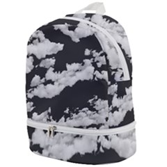 Cumulus Abstract Design Zip Bottom Backpack by dflcprintsclothing