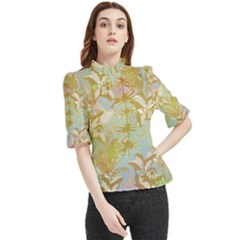 Keydom Frill Neck Blouse