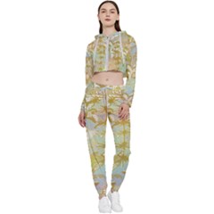 Keydom Cropped Zip Up Lounge Set