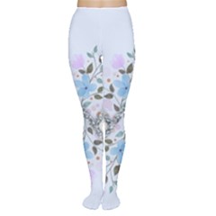 Minimal Silver Blue Marble Bouquet A Tights