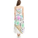 Minimal Green Gold Floral Marble A Boho Sleeveless Summer Dress View2