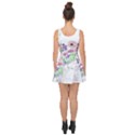 Minimal Silver Floral Marble A Inside Out Casual Dress View4