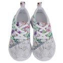 Minimal Silver Floral Marble A Running Shoes View1