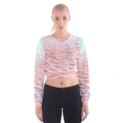 Tropical Ocean Cropped Sweatshirt