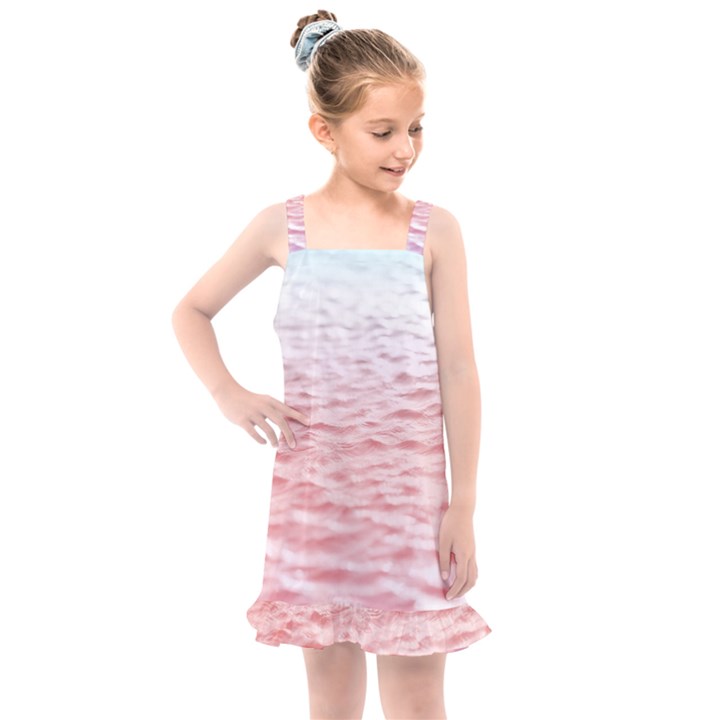 Tropical Ocean Kids  Overall Dress