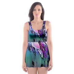 Technophile s Bane Skater Dress Swimsuit by MRNStudios