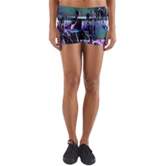 Technophile s Bane Yoga Shorts by MRNStudios